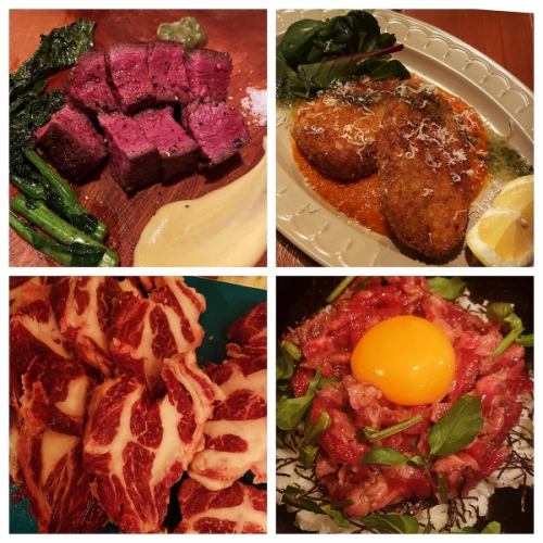 毎日変わる黒板メニュー