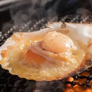 殻付き帆立のバター醤油焼き（1枚）