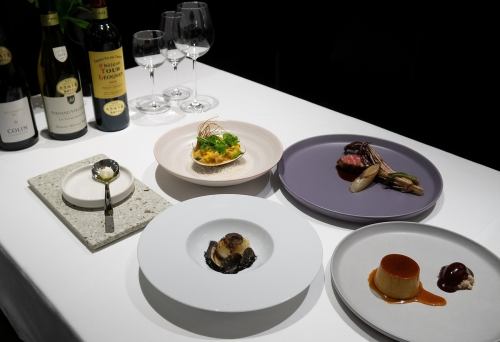 【伝統フランス料理を堪能】
