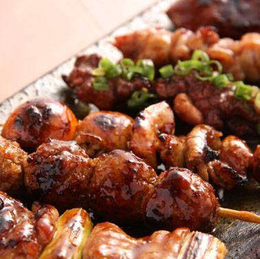 Momotaro's proud yakitori, baked with great care by craftsmen! 90 yen per bottle ~ !!