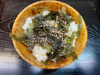 Nori rice exclusively for yakiniku
