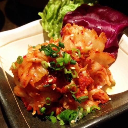 Specially selected kimchi