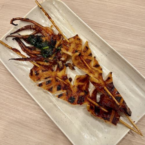 こだわりのイカ串