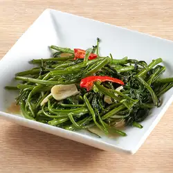 空心菜炒め