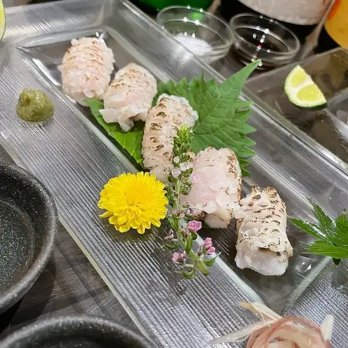 Grilled conger eel (summer only)