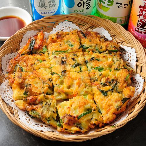海鮮チヂミ