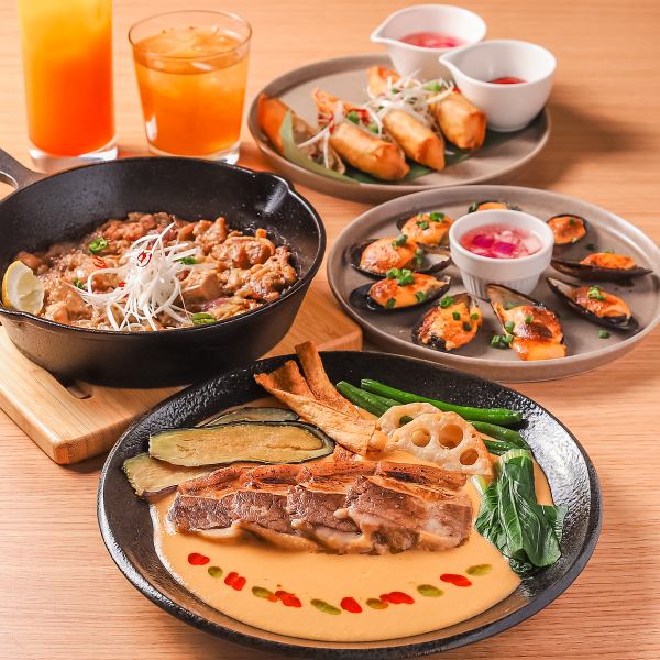 フィリピンの肉料理集合！お酒との相性抜群なラインナップをご用意♪