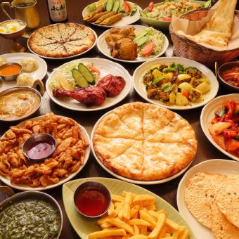 120分ソフトドリンク飲み放題つき≪全11品≫ スペシャルコース 4500円(税込)