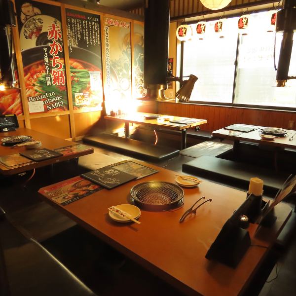 We also have tatami seats that are perfect for company banquets, launches, alumni reunions, and after-parties. We can accommodate up to 50 people! We can handle large banquets as well.