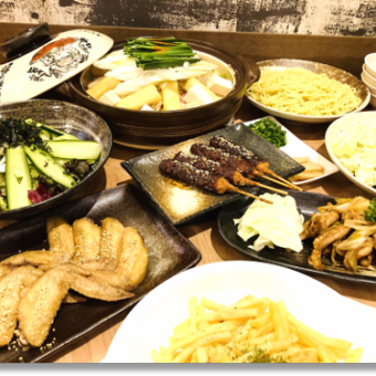 Banquet course with all-you-can-drink 8 dishes ¥4,500