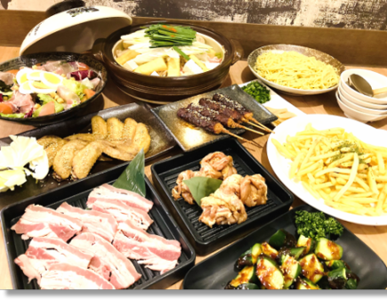 Banquet course with all-you-can-drink 9 dishes ¥5,000