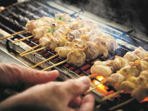 Yakitori from a chicken specialty store♪