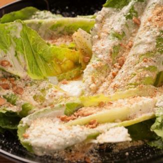 Romaine lettuce classic Caesars salad ~ Natto and hot spring egg top ~
