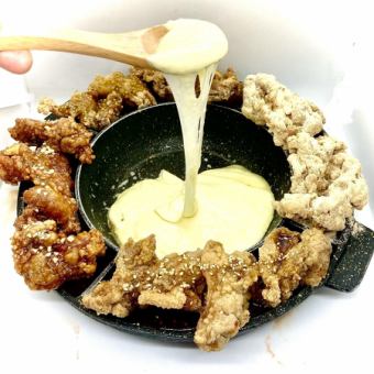 【腹パン注意報】UFOチキンフォンデュ＋韓国ジュース付き（2名より）