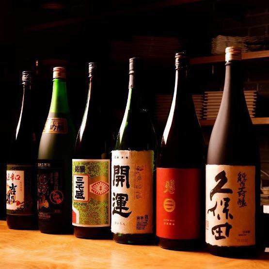 お蕎麦や小料理に合う日本酒をご用意