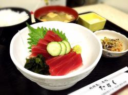 まぐろ定食