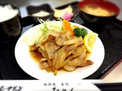生姜焼き定食