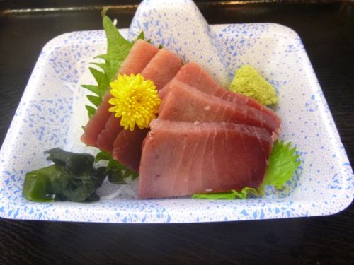 天然鮪魚中型生魚片
