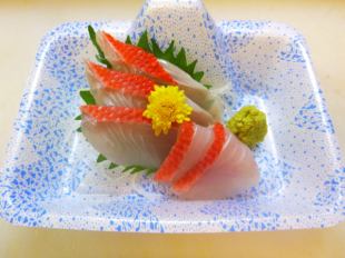 Kinme sea bream sashimi