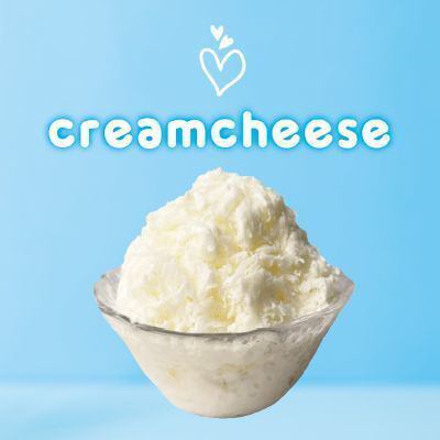 ふわふわかき氷　クリームチーズ