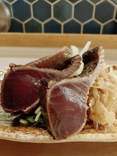 大名物！カツオ藁焼き ポン酢ぶっかけ