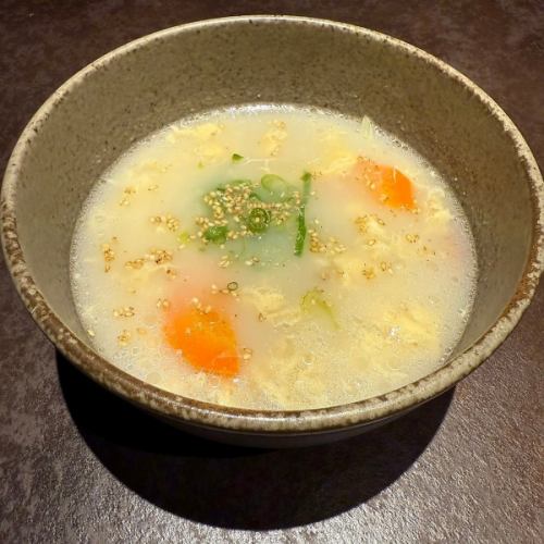 卵スープ