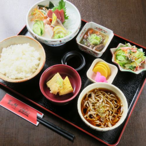 [Japanese / A meal] Daily sashimi set meal