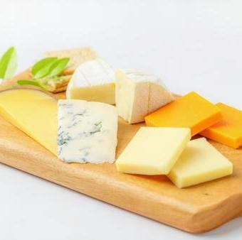 Assortment of 3 kinds of cheese