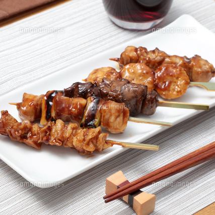 Assortment of 7 kinds of yakitori with salt/sauce