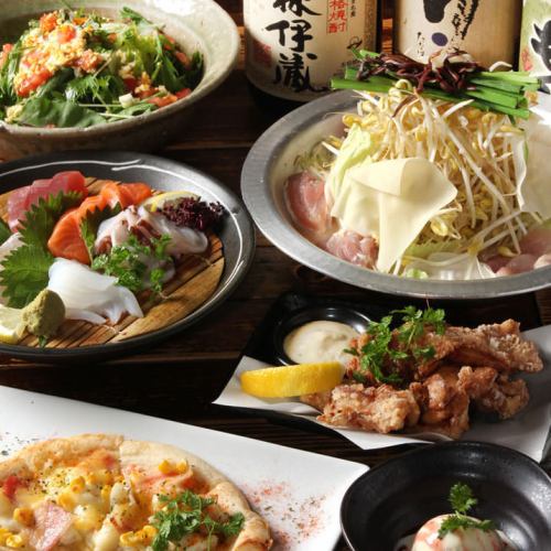 【人気No1の食べ飲み放題！】3520円～全3種！4400円/5500円コースは日～木限定で120分⇒180分に無料延長!!