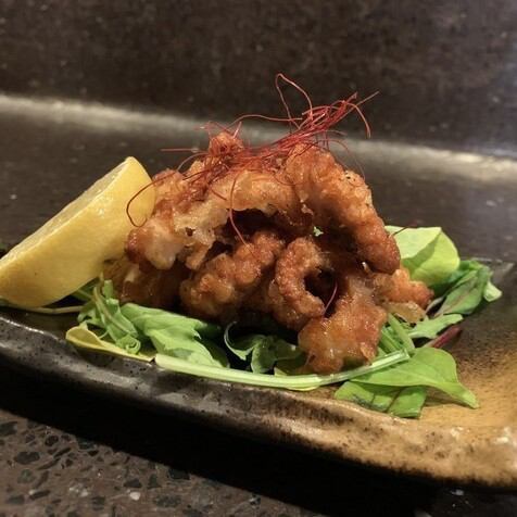 Deep-fried octopus