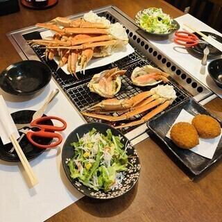 ※ランチ限定！【60分食べ放題】本ズワイ蟹食べ放題プラン<全6品>