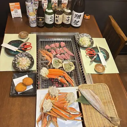 ※ランチ限定！【60分食べ放題】本ズワイ蟹食べ放題プラン<全6品>◆6800円(税込)