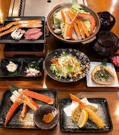 蟹怀石函馆套餐