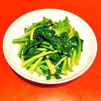 青菜炒め