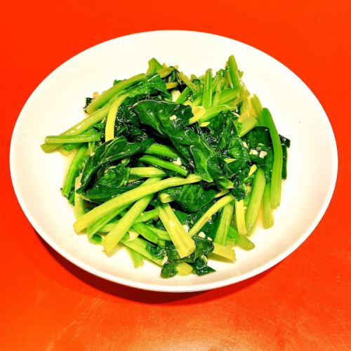 青菜炒め