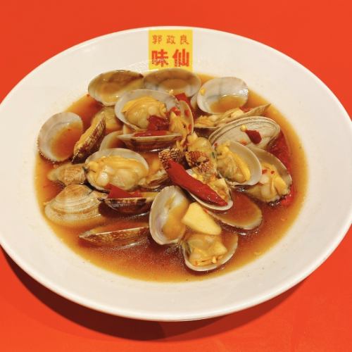 アサリ炒め