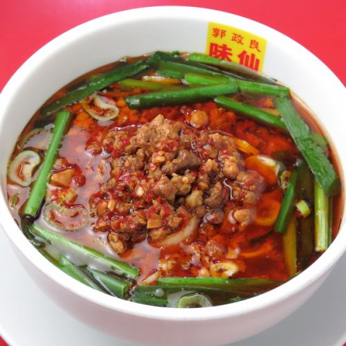 【看板メニュー】日本に広めた元祖『台湾ラーメン』（800円）