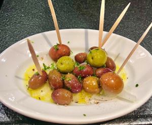 marinated mixed olives