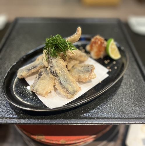 国産　秋刀魚の竜田揚げ