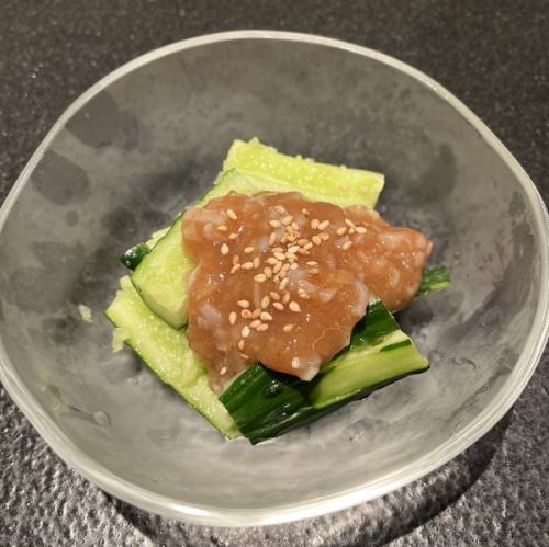 胡瓜のたたき（梅水晶or南蛮味噌）