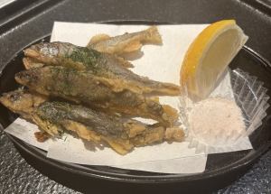 岐阜県産　稚鮎の唐揚げ