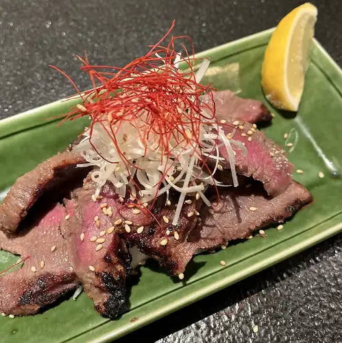 熟成牛たん味噌漬け炭火焼き(120g)
