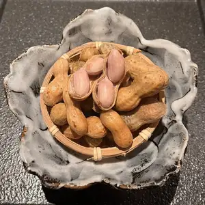 Peanuts from Fukugawa Farm in Kumamoto Prefecture, grown in salt water.