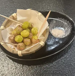 Deep-fried ginkgo nuts from Aichi Prefecture