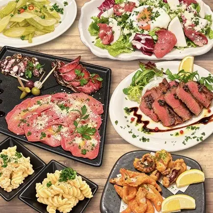 Available Monday through Thursday only: Wine pairing course (6 dishes) ¥4,000