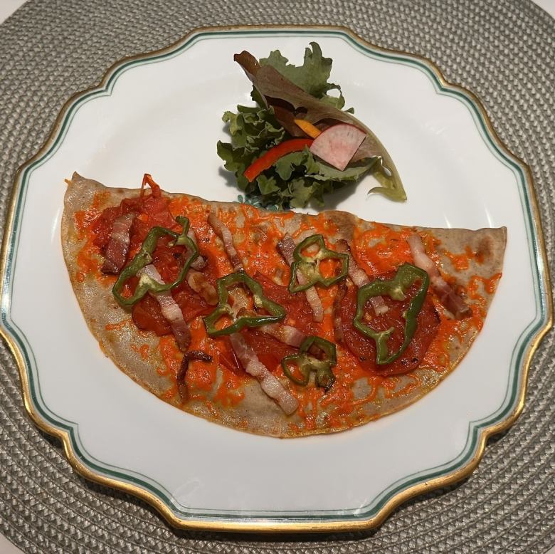 红色加莱特饼