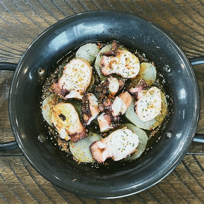 加利西亚风味炖北海章鱼配土豆