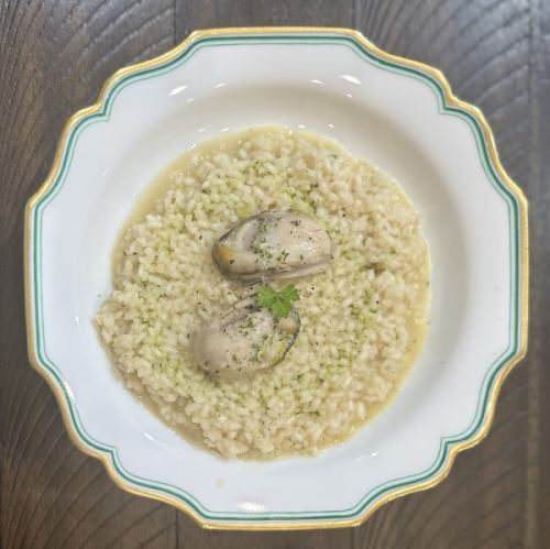 牡蠣の海鮮リゾット