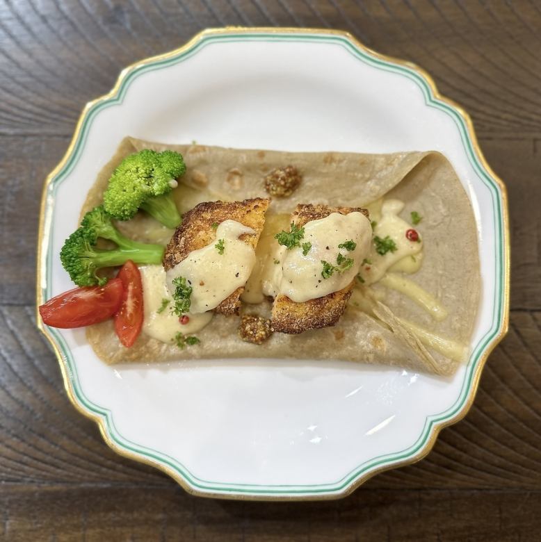 Special Galette: Grilled Atlantic Salmon with Parmesan